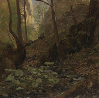 Étude de forêt - Hans Gude