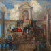 Studium dla L'apothéose de la Chambre des représentants de Pennsylvanie au Capitole de l'État de Pennsylvanie à Harrisburg - Edwin Austin Abbey — aranżacja we wnętrzu
