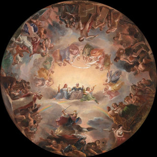 Étude pour l'Apothéose de Washington dans la Rotonde du Capitole des États-Unis - Constantino Brumidi
