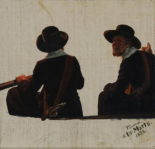 Étude pour la libération de Griffenfeldt à la citadelle - Frederik Christian Lund
