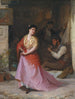 Une danse - Eugen von Blaas — widok dzieła