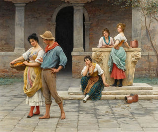 Eugen von Blaas - No Love Without Envy.webp