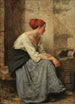 Kontemplacja - Eugène Feyen — widok dzieła