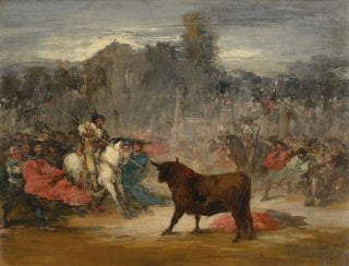 Eugenio Lucas Velzquez - Varilargueros acosando al Toro.webp