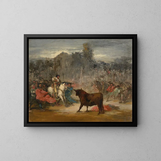 Eugenio Lucas Velzquez - Varilargueros acosando al Toro.webp
