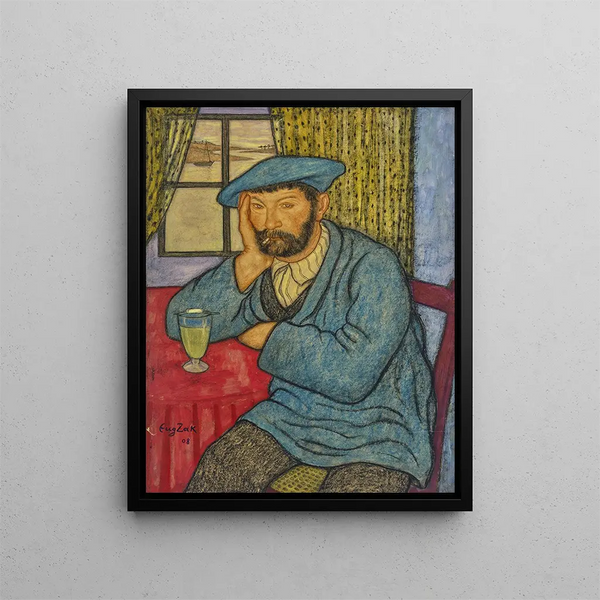 Barbu - Eugeniusz Zak — oprawiony obraz na ścianie