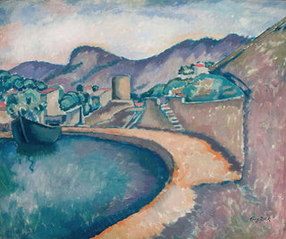 Eugeniusz Zak - Landscape from the southern coast.webp