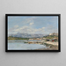 Antibes, Le Fort Carré - Eugène Boudin — oprawiony obraz na ścianie