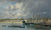 Bateaux ancrés dans le port de Portrieux - Eugène Boudin — widok dzieła
