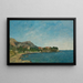 Beaulieu, la baie des Fourmis - Eugène Boudin — oprawiony obraz na ścianie