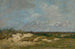 Berck, wydmy podczas sztormu - Eugène Boudin — widok dzieła