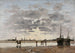 Berck, powrót łodzi - Eugène Boudin — widok dzieła