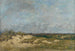 Berck, wydmy podczas sztormu - Eugène Boudin — widok dzieła
