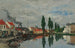Bruxelles Le Canal de Louvain - Eugène Boudin — widok dzieła