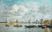 Camaret, port - Eugène Boudin — widok dzieła