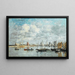 Camaret, port - Eugène Boudin — oprawiony obraz na ścianie