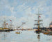 Deauville, basen Mare Haute - Eugène Boudin — widok dzieła