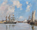 Deauville, basen - Eugène Boudin — widok dzieła