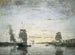 Wejście do portu, Le Havre - Eugène Boudin — widok dzieła
