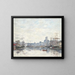 Le Port par temps de brouillard - Eugène Boudin — oprawiony obraz na ścianie