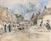 Targi w Plougastel - Eugène Boudin — widok dzieła