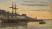 Honfleur Voiliers - Eugène Boudin — widok dzieła