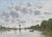 La Meuse à Dordrecht - Eugène Boudin — widok dzieła