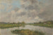 La rivière morte, Deauville - Eugène Boudin — widok dzieła