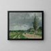 Droga do Deauville - Eugène Boudin — oprawiony obraz na ścianie