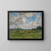 Dolina Touques - Eugène Boudin — oprawiony obraz na ścianie
