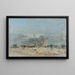 pejzażowy - Eugène Boudin — oprawiony obraz na ścianie