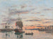 Le Havre, port przyszłości - Eugène Boudin — widok dzieła