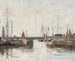 Le sas de Trouville - Eugène Boudin — widok dzieła
