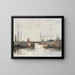 Le sas de Trouville - Eugène Boudin — oprawiony obraz na ścianie