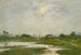 Brzegi rzeki Touques podczas dużych przypływów - Eugène Boudin — widok dzieła
