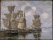 Statki w porcie Honfleur - Eugène Boudin — widok dzieła