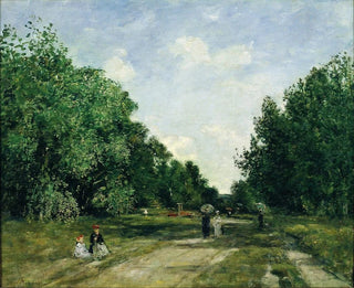 Eugne Boudin - Parc Cordier in Trouville.webp