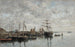 Portrieux le port - Eugène Boudin — widok dzieła