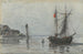 Rade w okolicach Honfleur - Eugène Boudin — widok dzieła