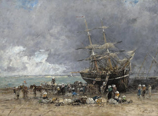 Eugne Boudin - Return of the TerreNeuvier.webp