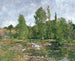 Saint-Cénery et l'étang - Eugène Boudin — widok dzieła
