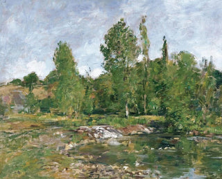 Saint-Cénery et l'étang - Eugène Boudin — widok dzieła