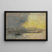 Port morski Honfleur - Eugène Boudin — oprawiony obraz na ścianie