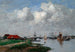 Rzeka Schelde w Antwerpii - Eugène Boudin — widok dzieła