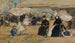 Trouville La Nourrice - Eugène Boudin — widok dzieła