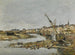 Trouville, port - Eugène Boudin — widok dzieła