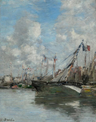 Eugne Boudin - Trouville barques choues.webp