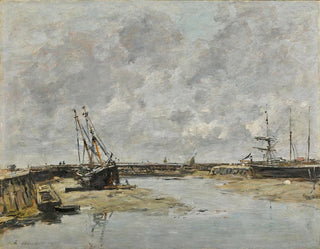 Eugne Boudin - Trouville les jetes mare basse.webp