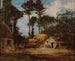 Wiejska farma w Bretanii - Eugène Boudin — widok dzieła