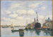 pejzażu morskiego na Giudecca, Wenecja - Eugène Boudin — widok dzieła